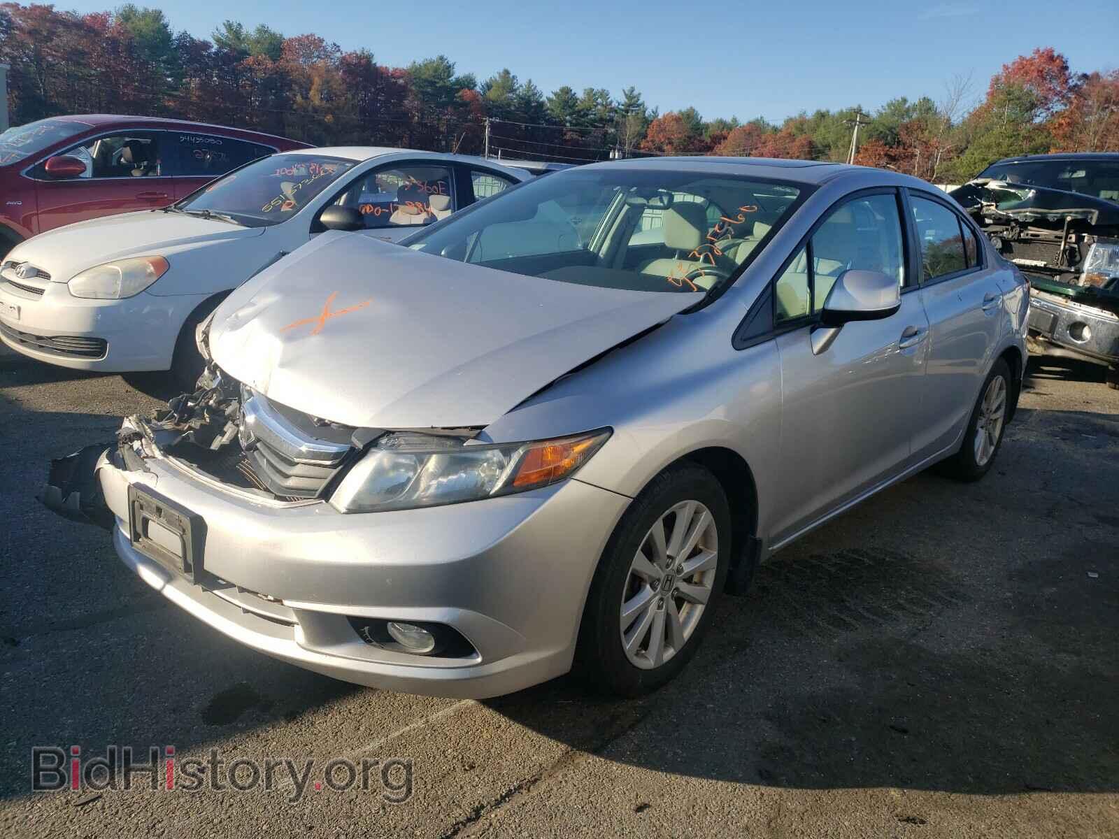 2012 HONDA CIVIC - VIN: 2HGFB2F80CH519676 - Фото 2