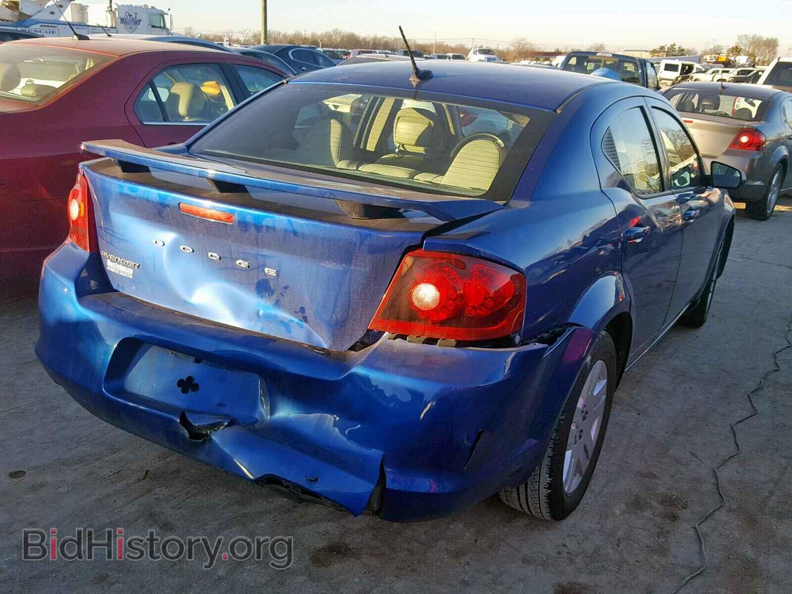 2012 DODGE AVENGER - VIN: 1C3CDZAB7CN179526 - Photo 4