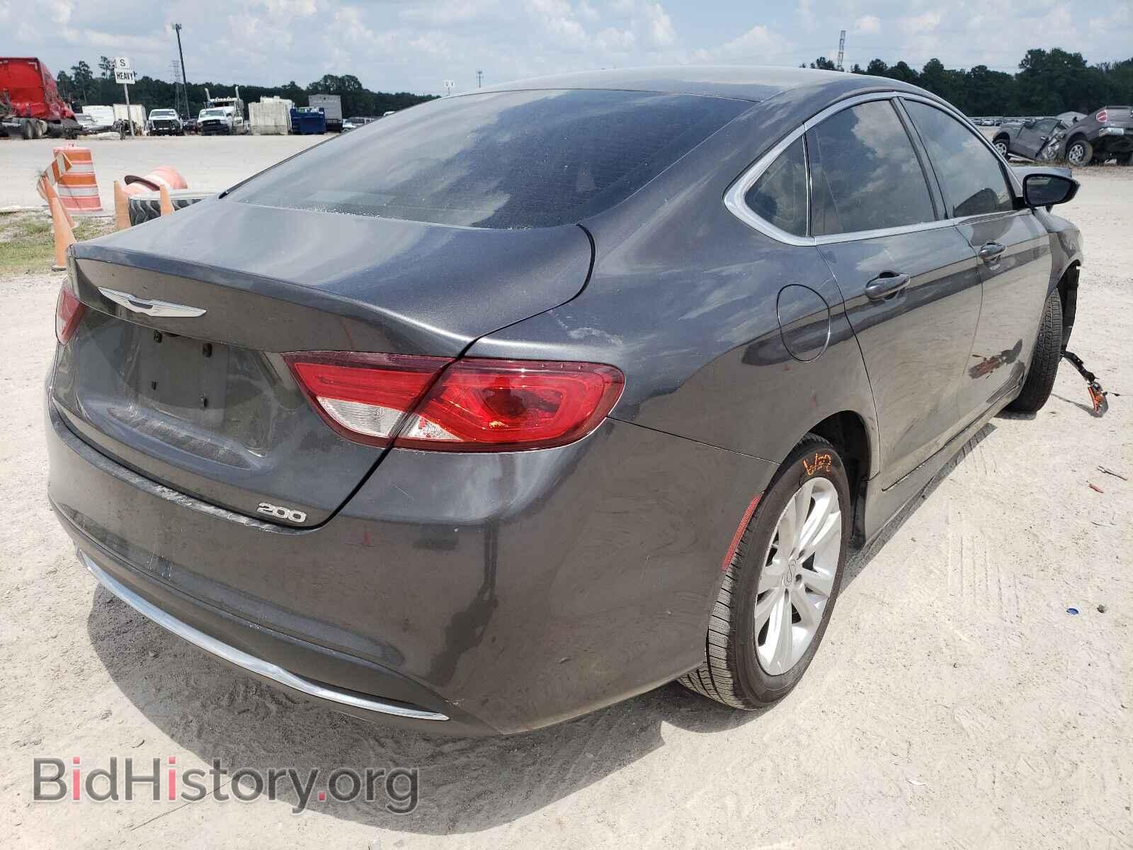 2016 CHRYSLER 200 - VIN: 1C3CCCAB5GN167834 - Фото 4