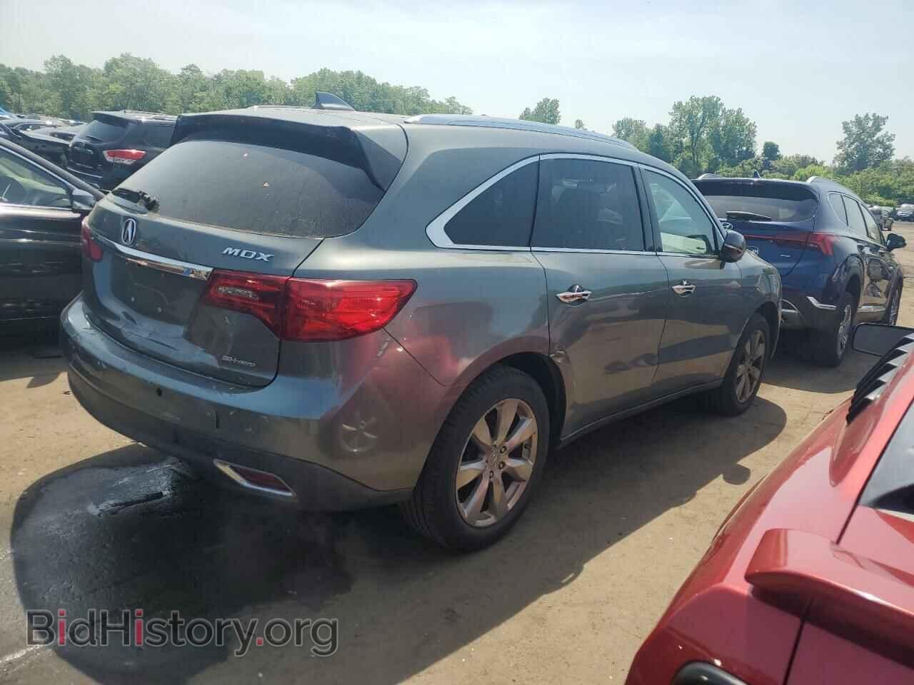 2014 ACURA MDX - VIN: 5FRYD4H89EB010736 - Фото 3