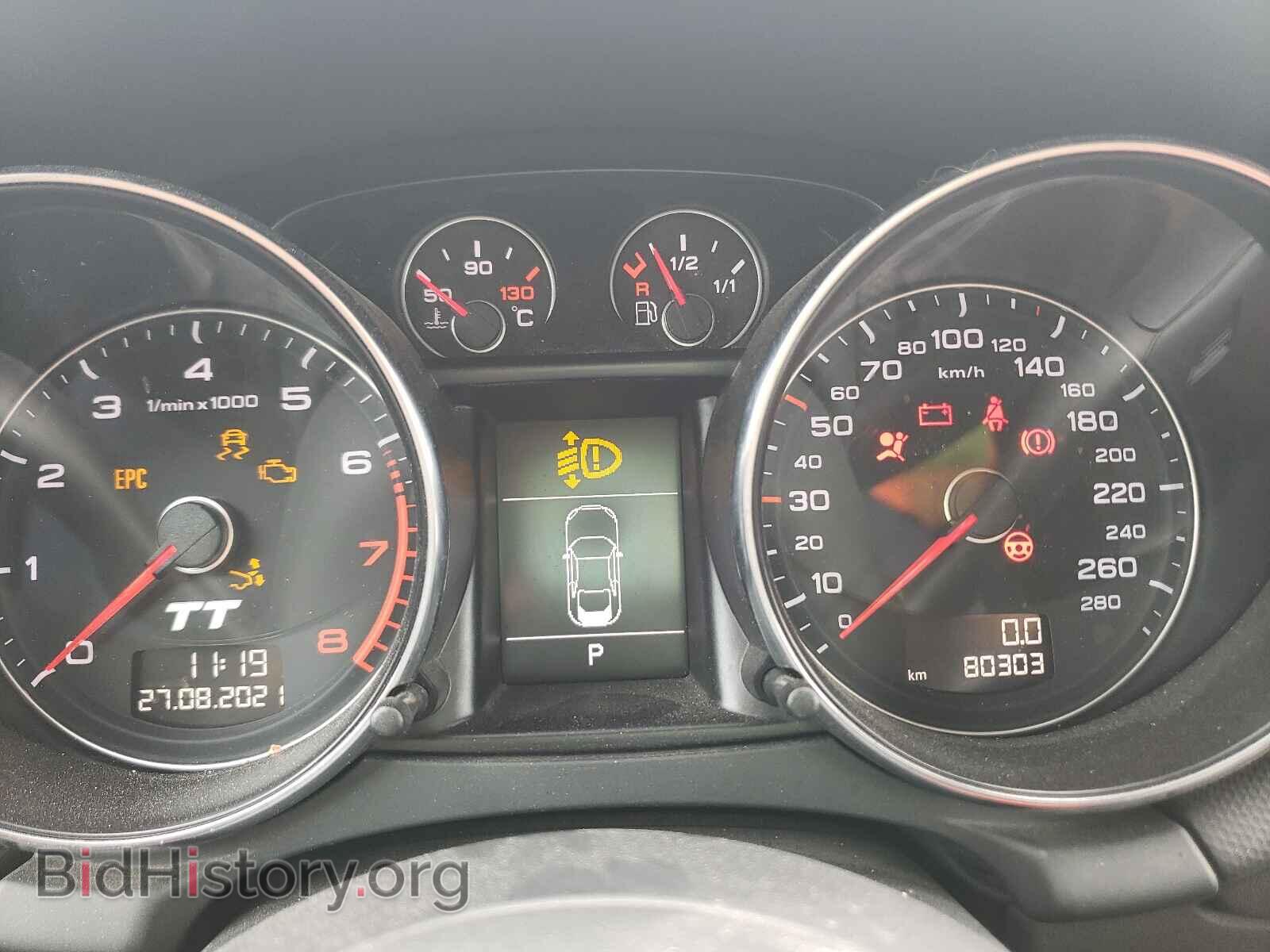 2012 AUDI TT - VIN: TRUSFAFKXC1012764 - Photo 8