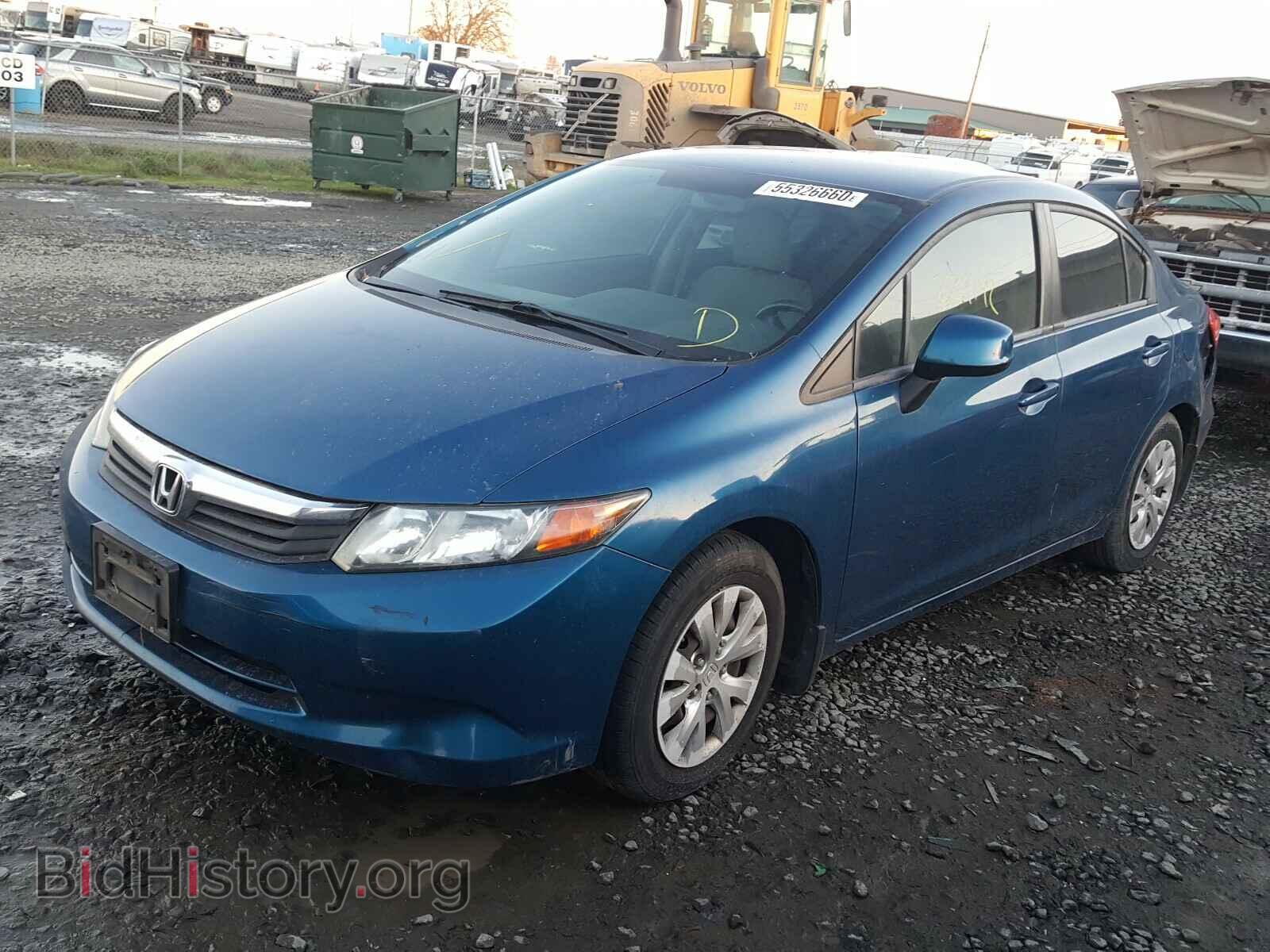2012 HONDA CIVIC - VIN: 19XFB2F5XCE361718 - Фото 2