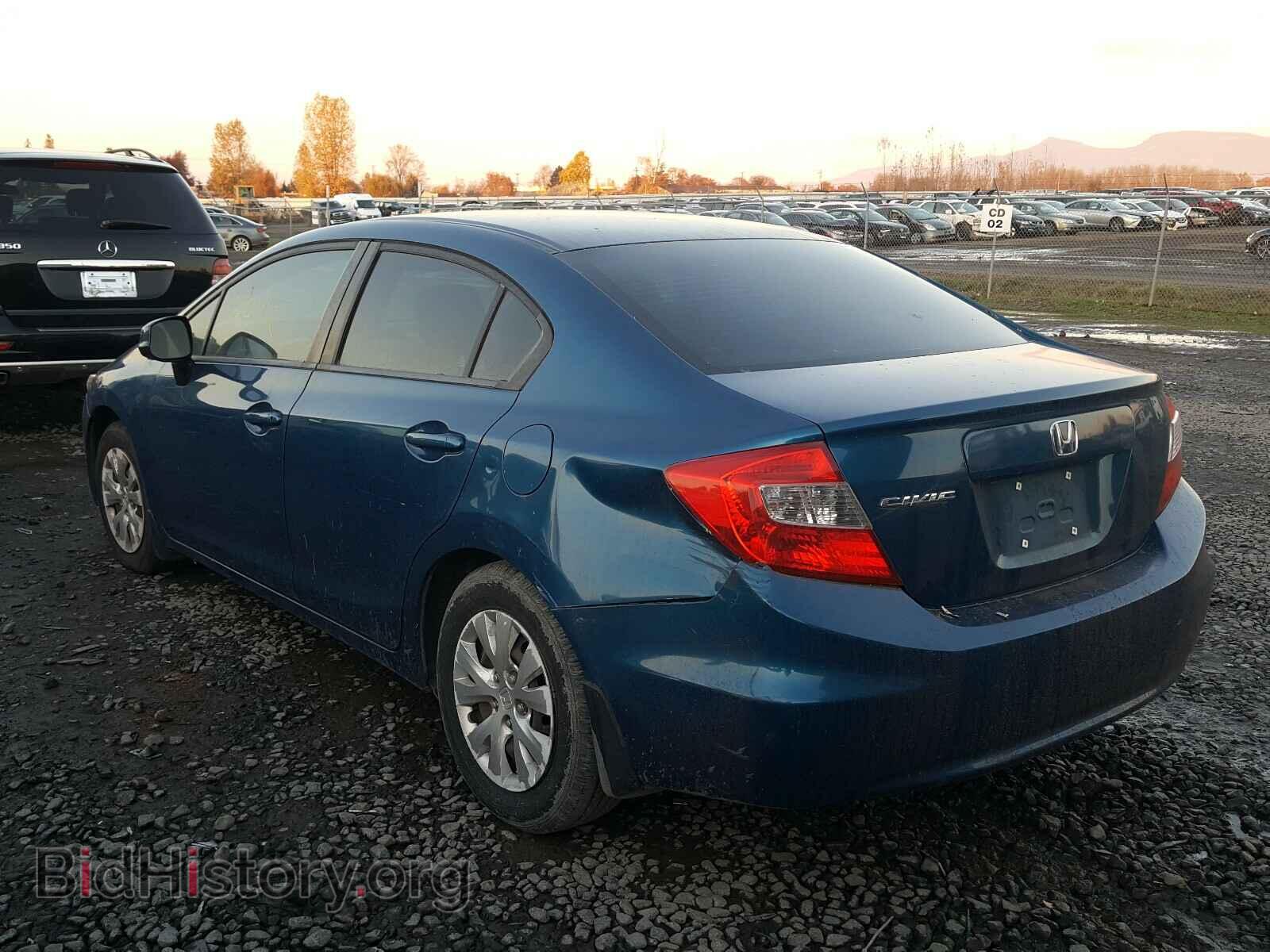 2012 HONDA CIVIC - VIN: 19XFB2F5XCE361718 - Фото 3