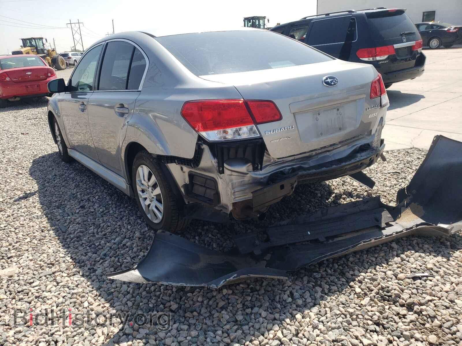 2011 SUBARU LEGACY - VIN: 4S3BMBA67B3244435 - Фото 3