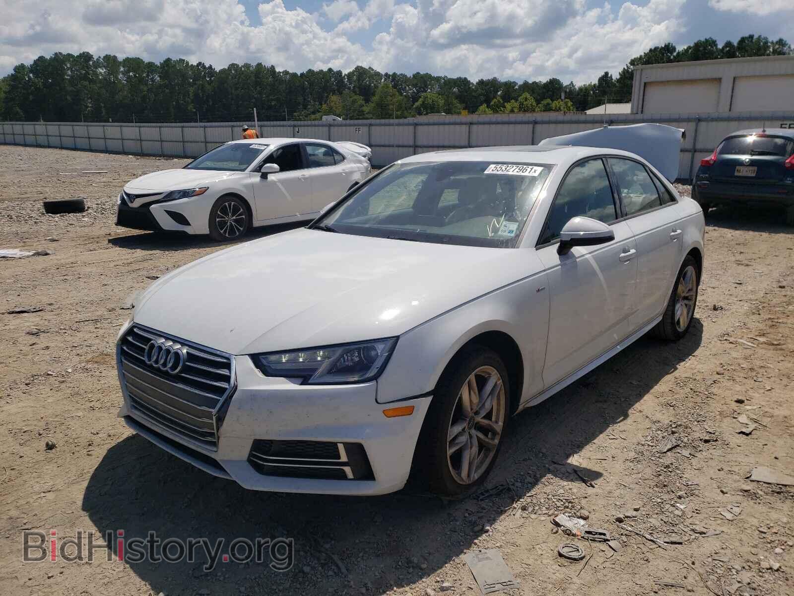 2017 AUDI A4 - VIN: WAUKMAF47HN059104 - Фото 2