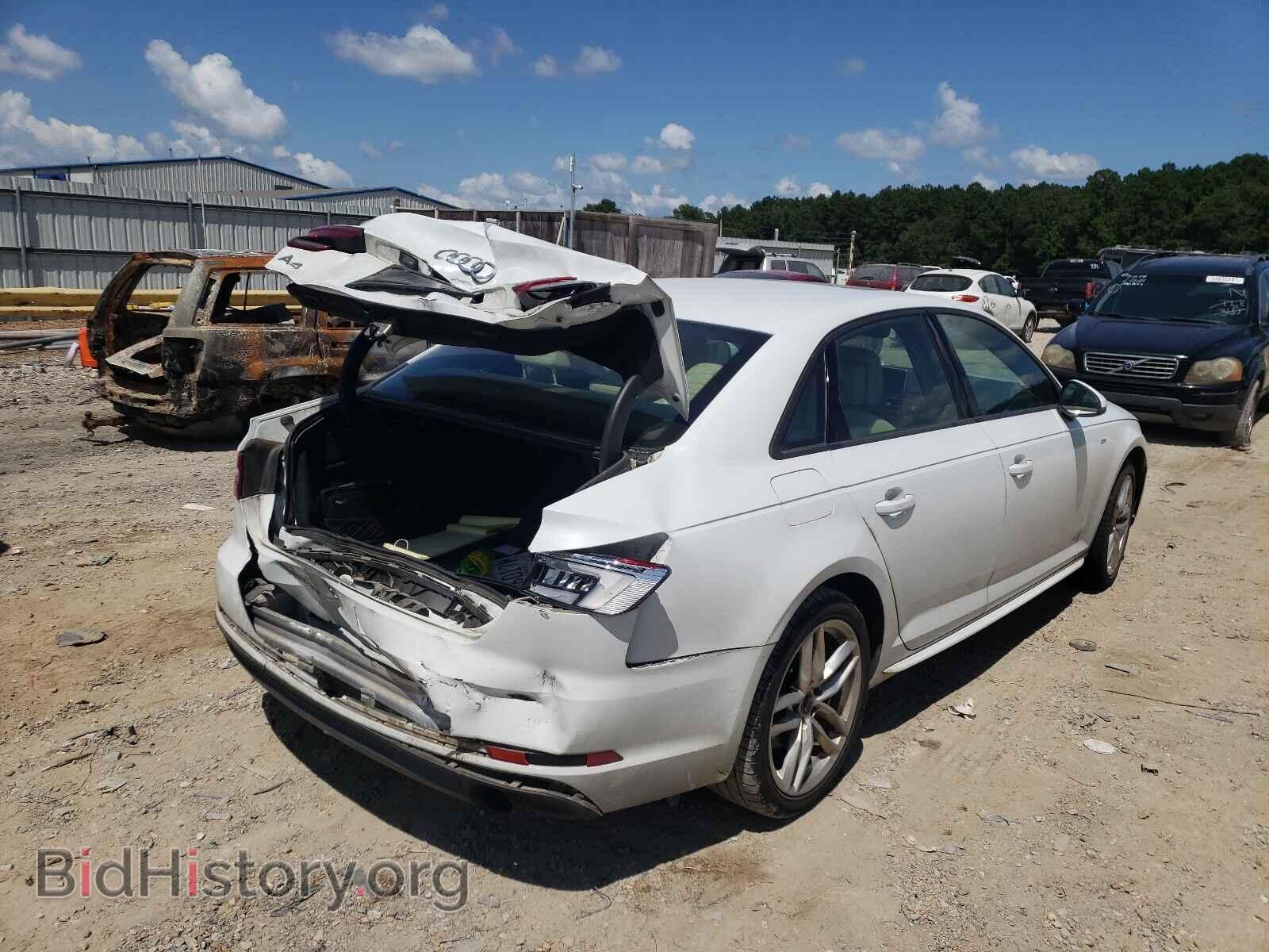 2017 AUDI A4 - VIN: WAUKMAF47HN059104 - Фото 4