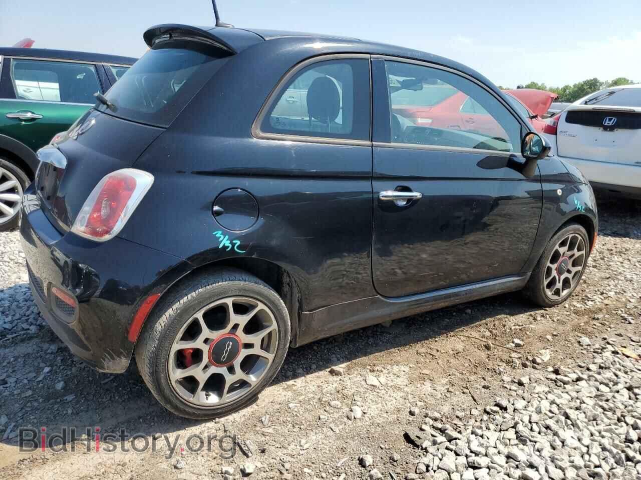2015 FIAT 500 - VIN: 3C3CFFBR1FT576223 - Фото 3
