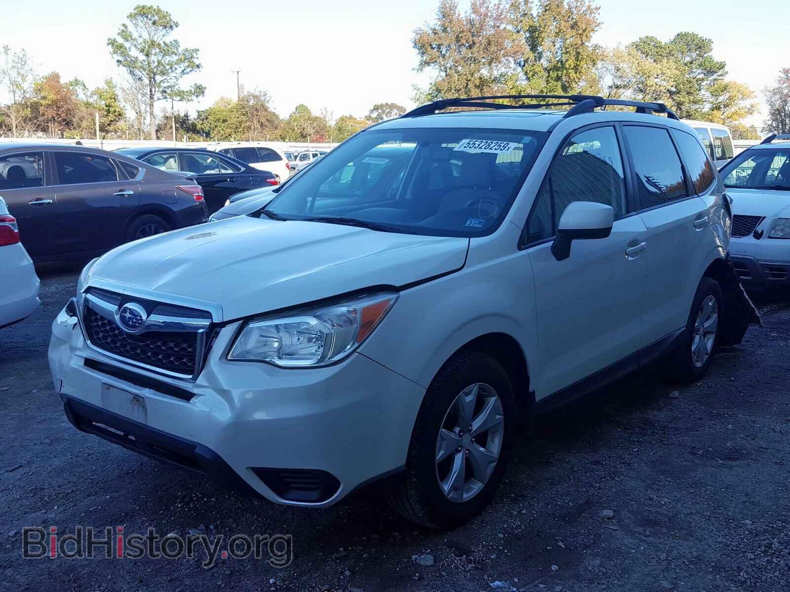 2014 SUBARU FORESTER - VIN: JF2SJAEC4EH553873 - Фото 2