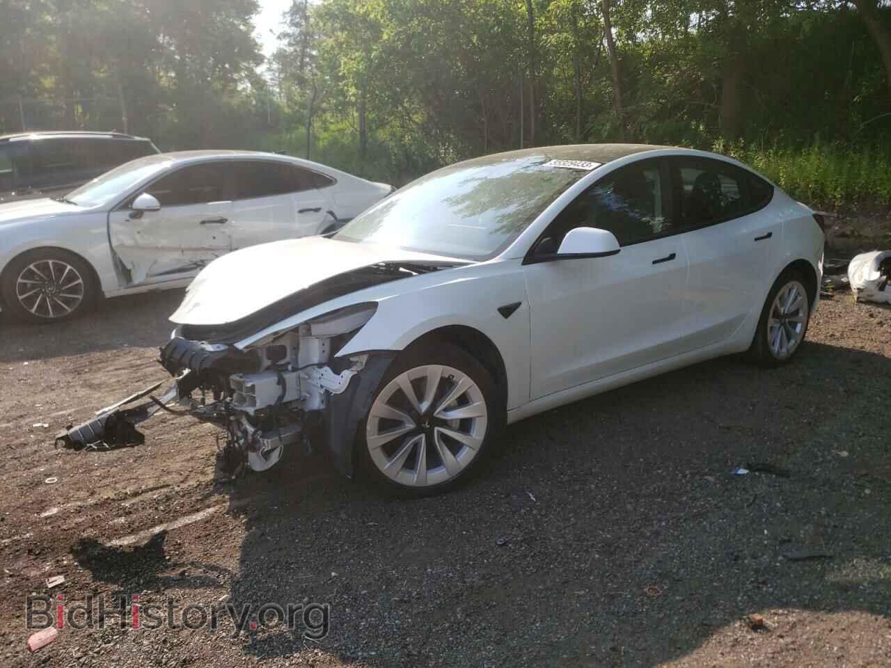 Фотография 5YJ3E1EA9NF356705 - TESLA MODEL 3 2022
