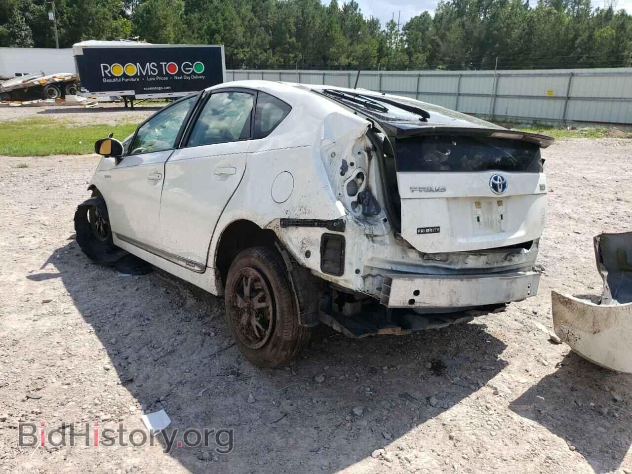 2014 TOYOTA PRIUS - VIN: JTDKN3DU3E1766489 - Фото 3