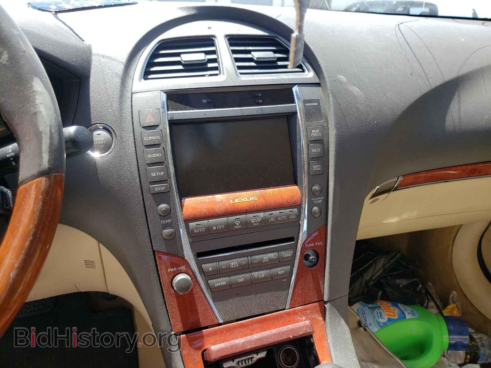 2010 LEXUS ES350 - VIN: JTHBK1EG5A2385476 - Фото 9