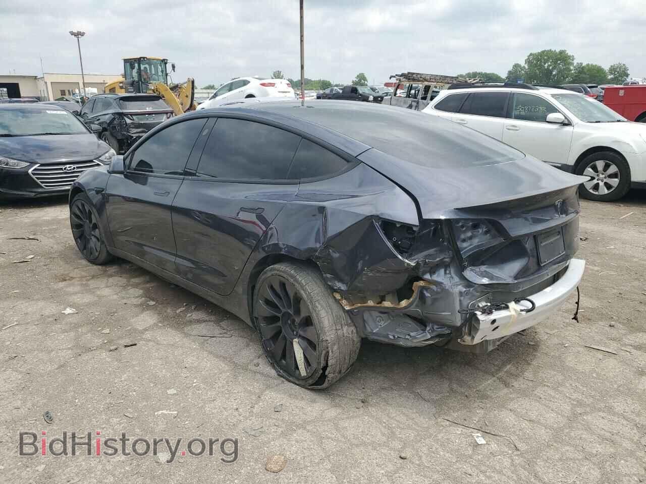 2021 TESLA MODEL 3 - VIN: 5YJ3E1EC2MF059615 - Фото 2