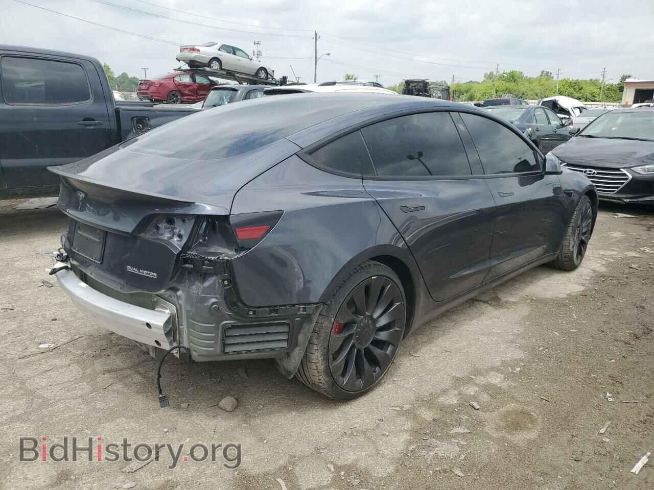 2021 TESLA MODEL 3 - VIN: 5YJ3E1EC2MF059615 - Фото 3