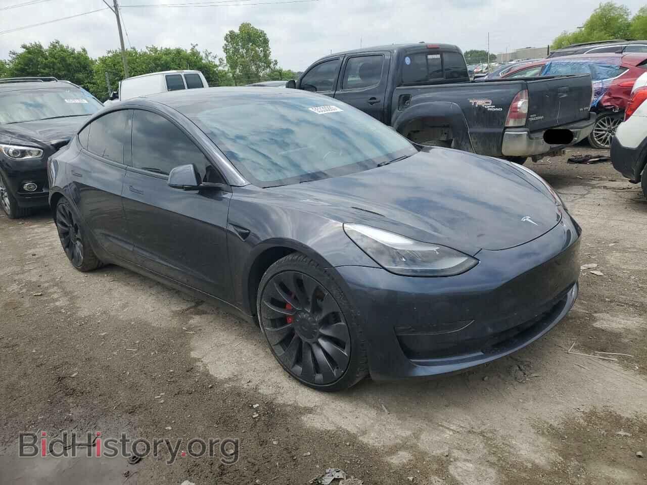 2021 TESLA MODEL 3 - VIN: 5YJ3E1EC2MF059615 - Фото 4