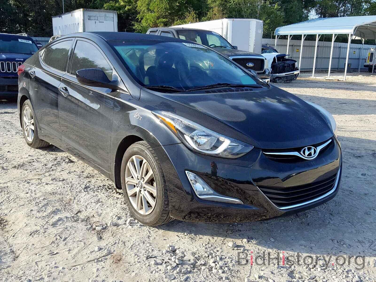 Фотография 5NPDH4AE9GH757214 - HYUNDAI ELANTRA 2016