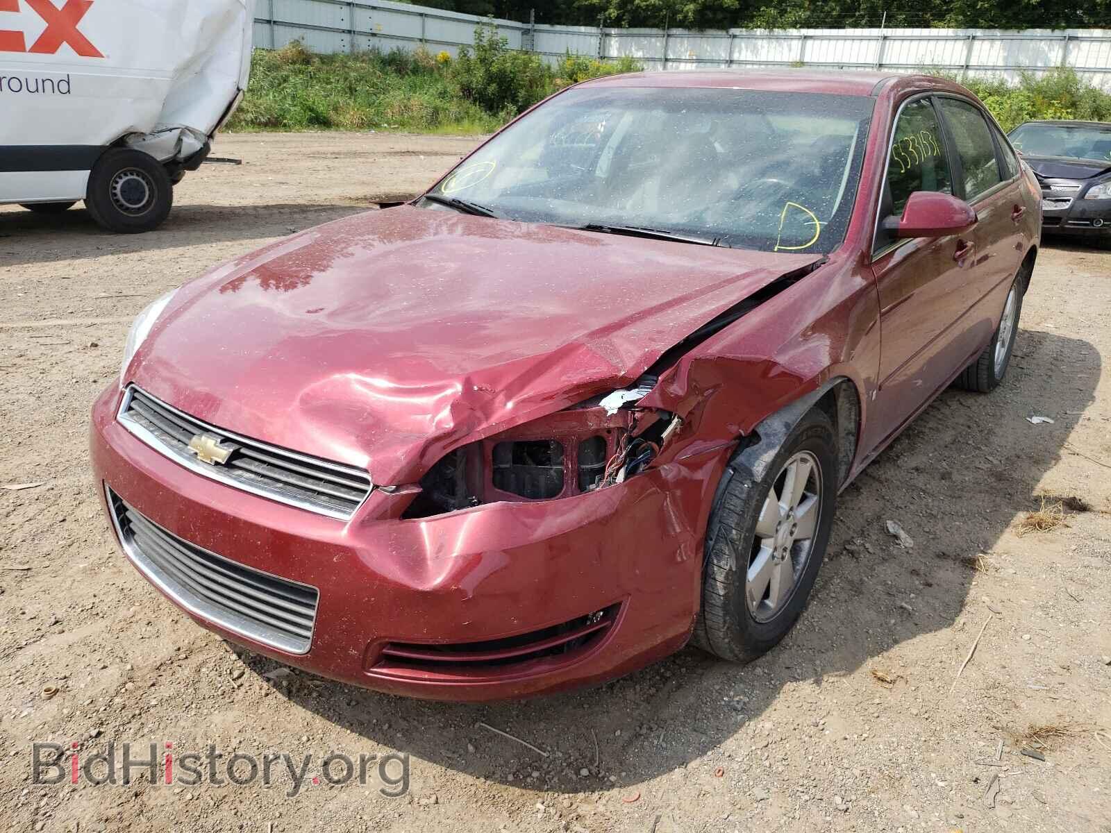 2008 CHEVROLET IMPALA - VIN: 2G1WT58K681320615 - Фото 2