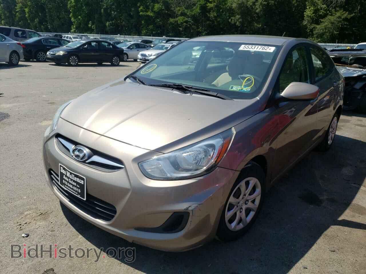 2013 HYUNDAI ACCENT - VIN: KMHCT4AE5DU507380 - Фото 2
