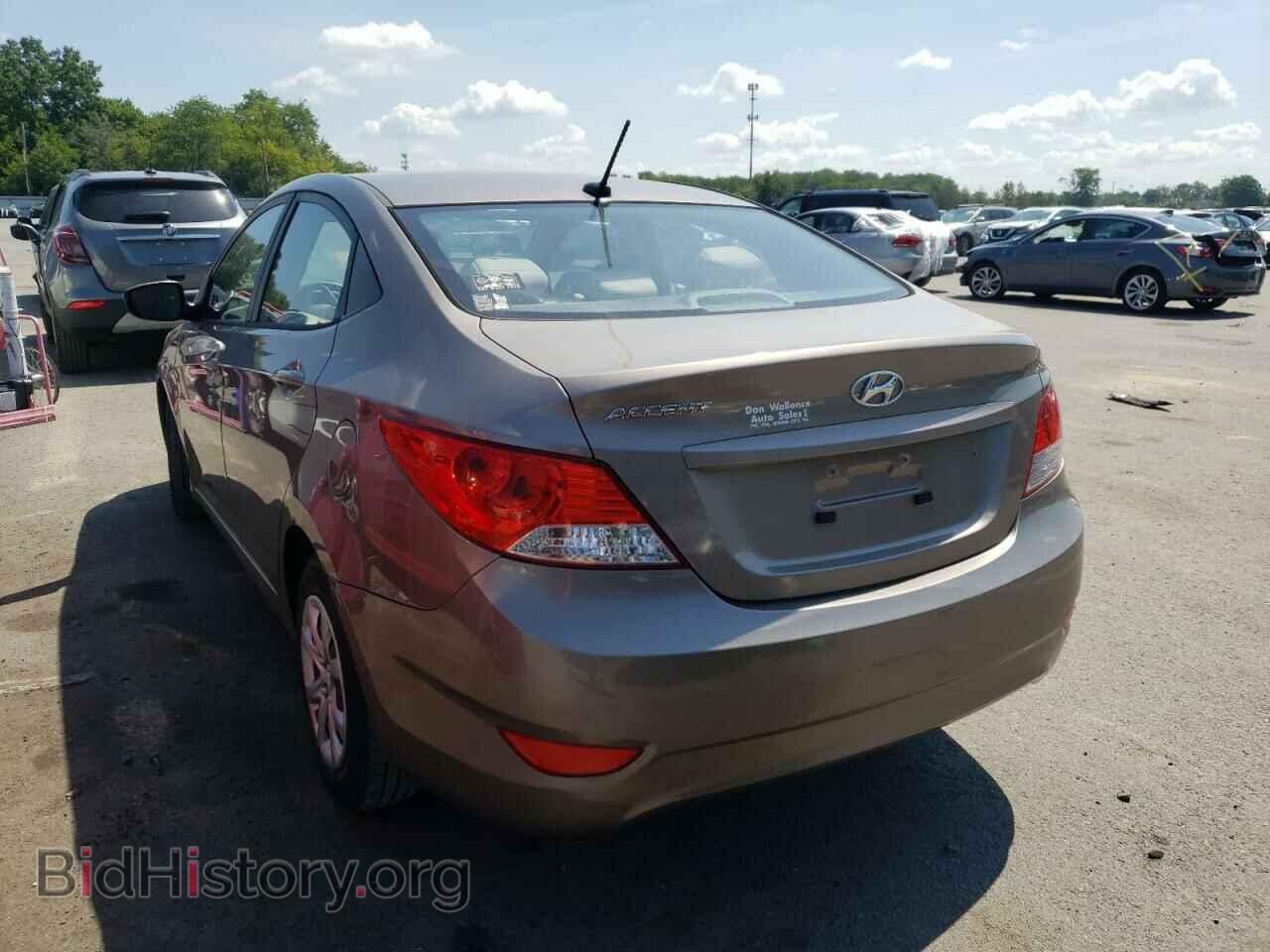 2013 HYUNDAI ACCENT - VIN: KMHCT4AE5DU507380 - Фото 3