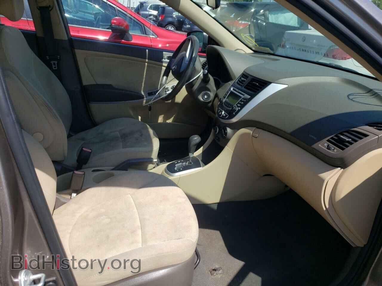 2013 HYUNDAI ACCENT - VIN: KMHCT4AE5DU507380 - Фото 5