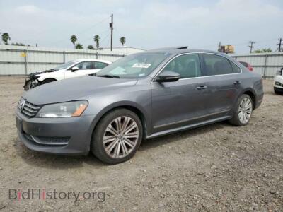 2012 Volkswagen PASSAT SEL, серый — VIN 1VWCH7A36CC034337, Copart