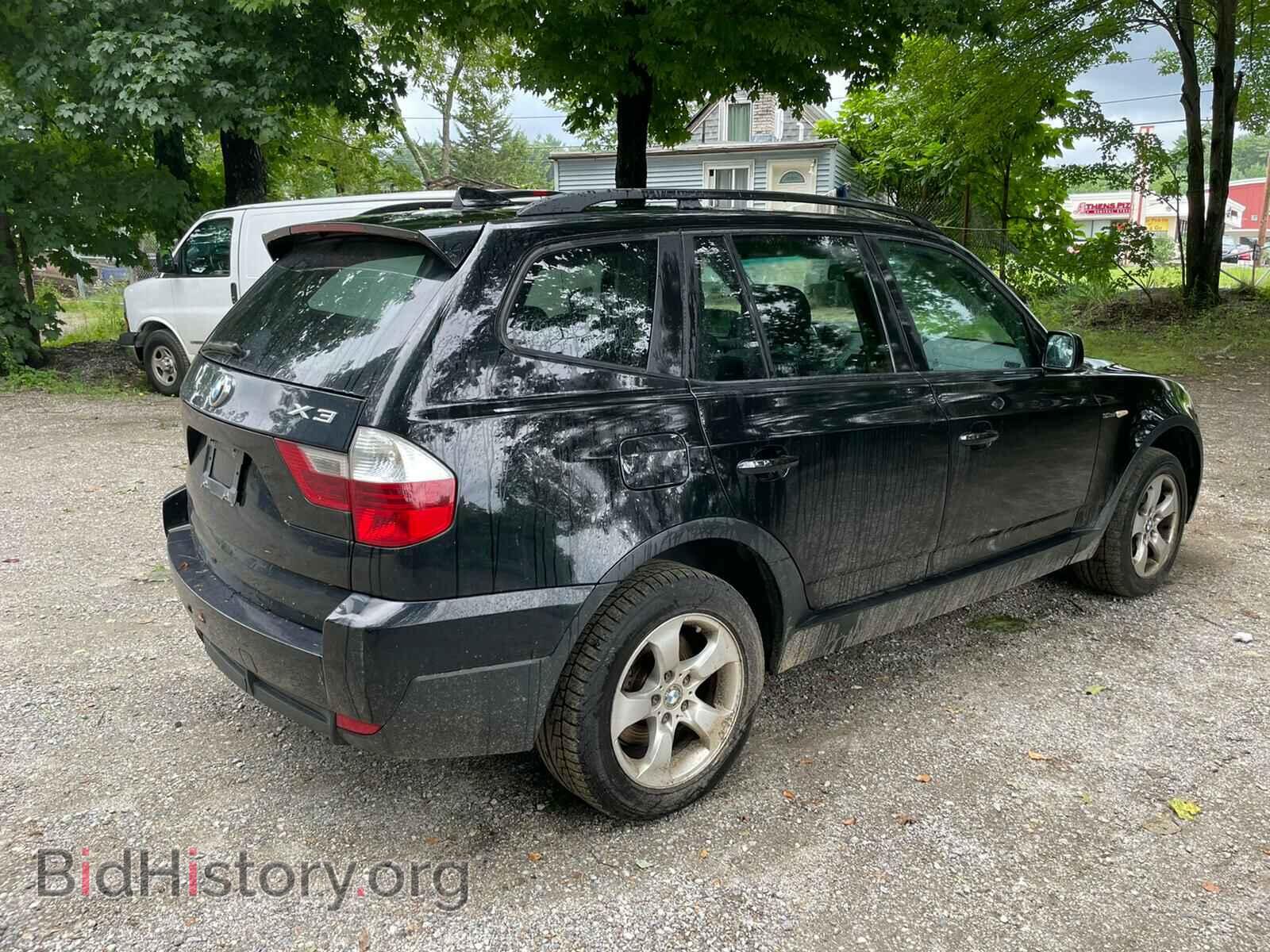 2007 BMW X3 - VIN: WBXPC93487WF20100 - Фото 4