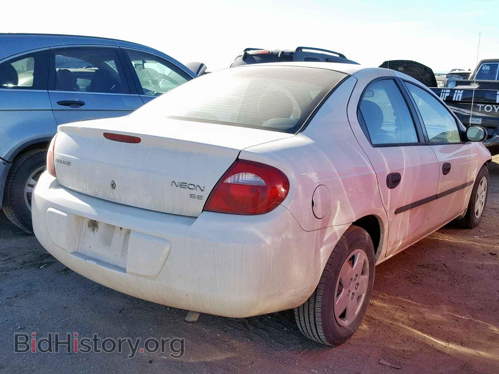 2003 DODGE NEON - VIN: 1B3ES26C93D107673 - Фото 4
