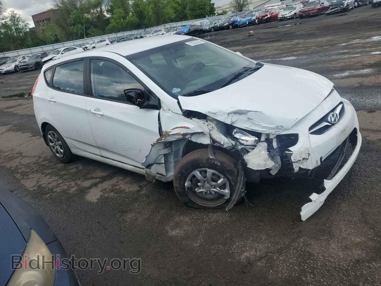 2014 HYUNDAI ACCENT - VIN: KMHCT5AE8EU155502 - Фото 4