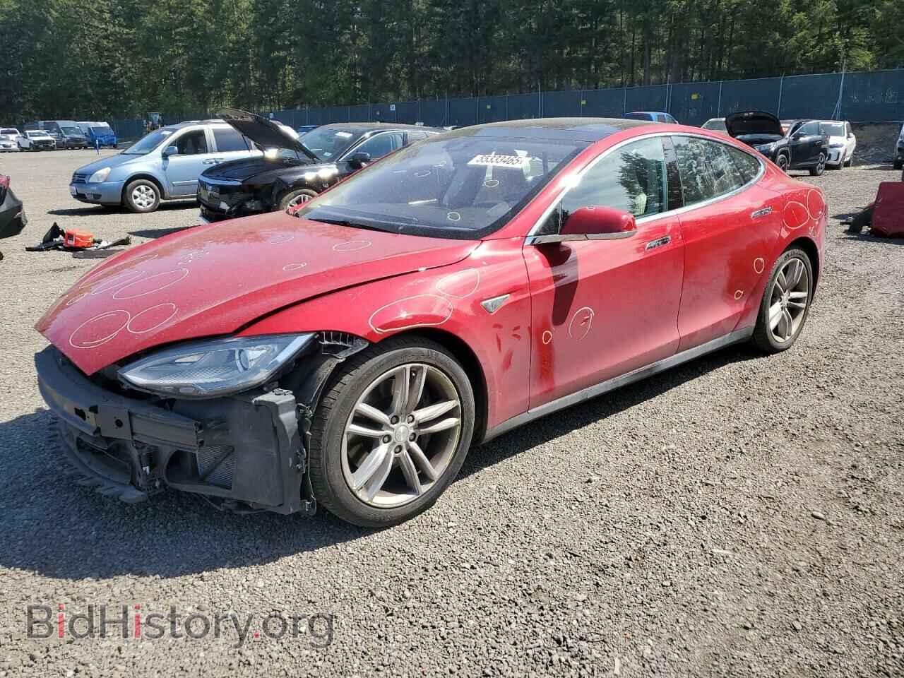 Photo 5YJSA1E23FF106734 - TESLA MODEL S 2015