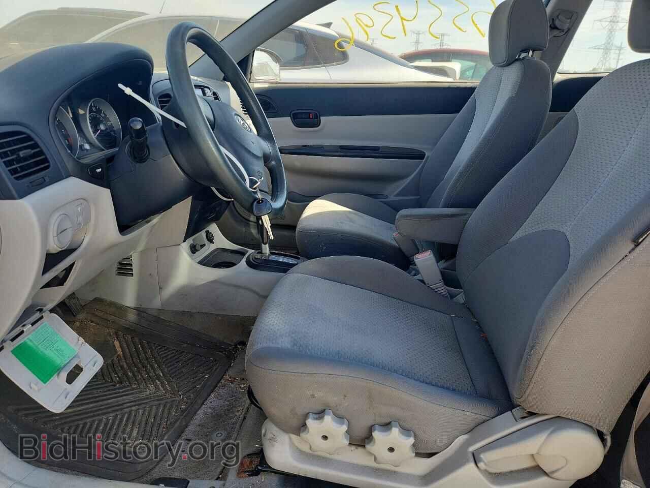 2007 HYUNDAI ACCENT - VIN: KMHCM36C37U021296 - Фото 7