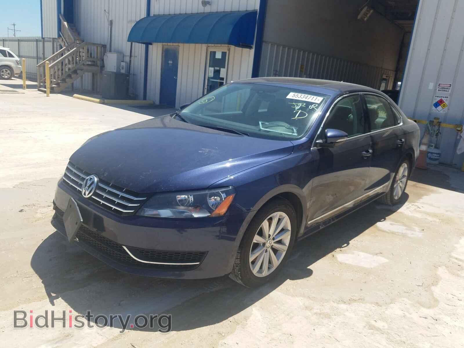 2012 VOLKSWAGEN PASSAT - VIN: 1VWCH7A30CC071870 - Фото 2