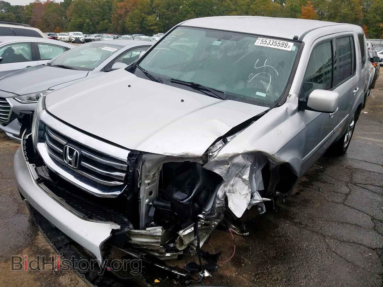 2014 HONDA PILOT - VIN: 5FNYF3H42EB008006 - Фото 2
