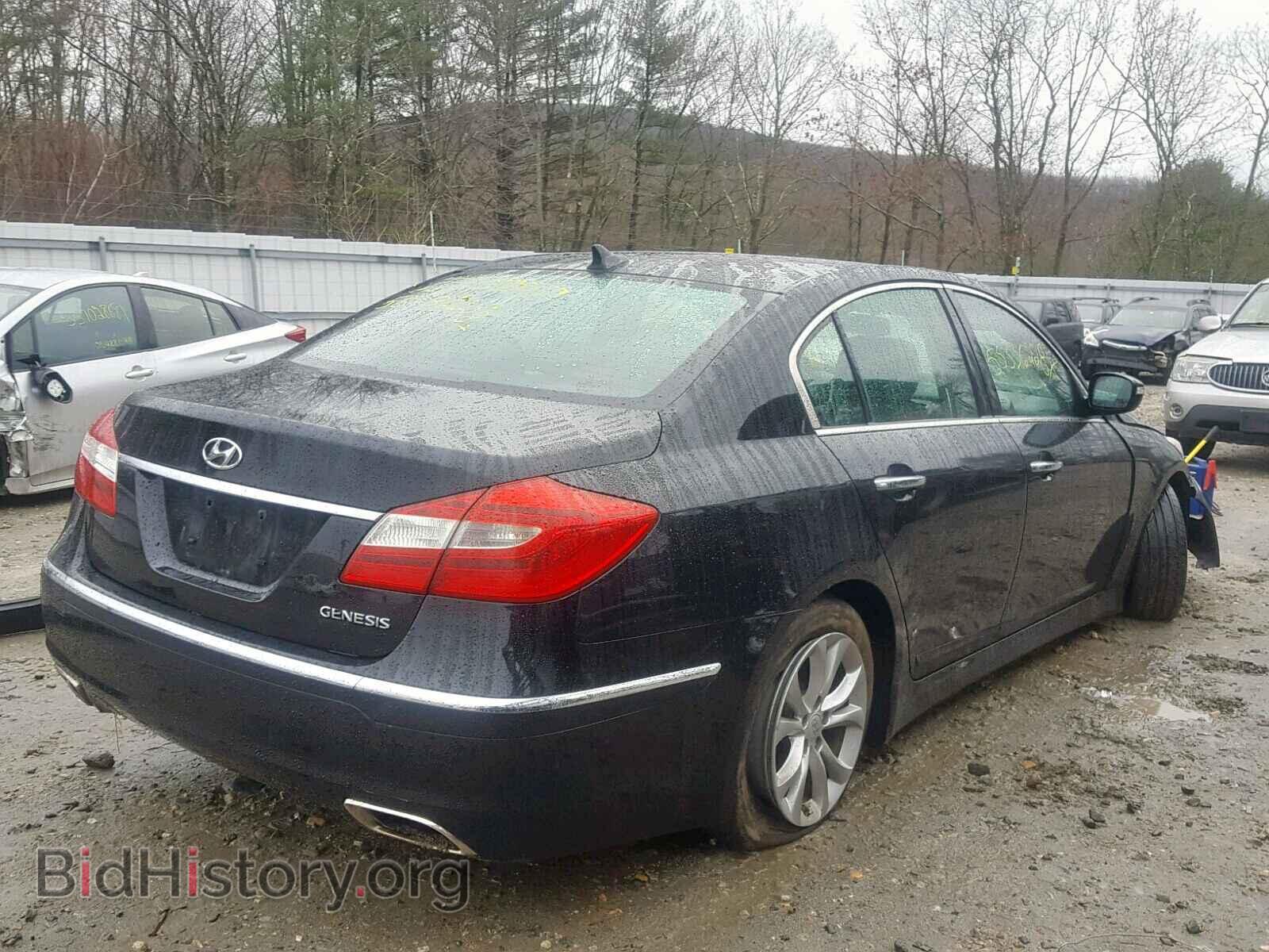 2012 HYUNDAI GENESIS - VIN: KMHGC4DD4CU193174 - Фото 4