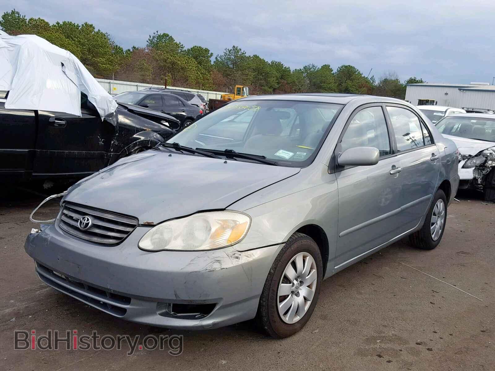 2003 TOYOTA COROLLA - VIN: 2T1BR32E83C091103 - Photo 2