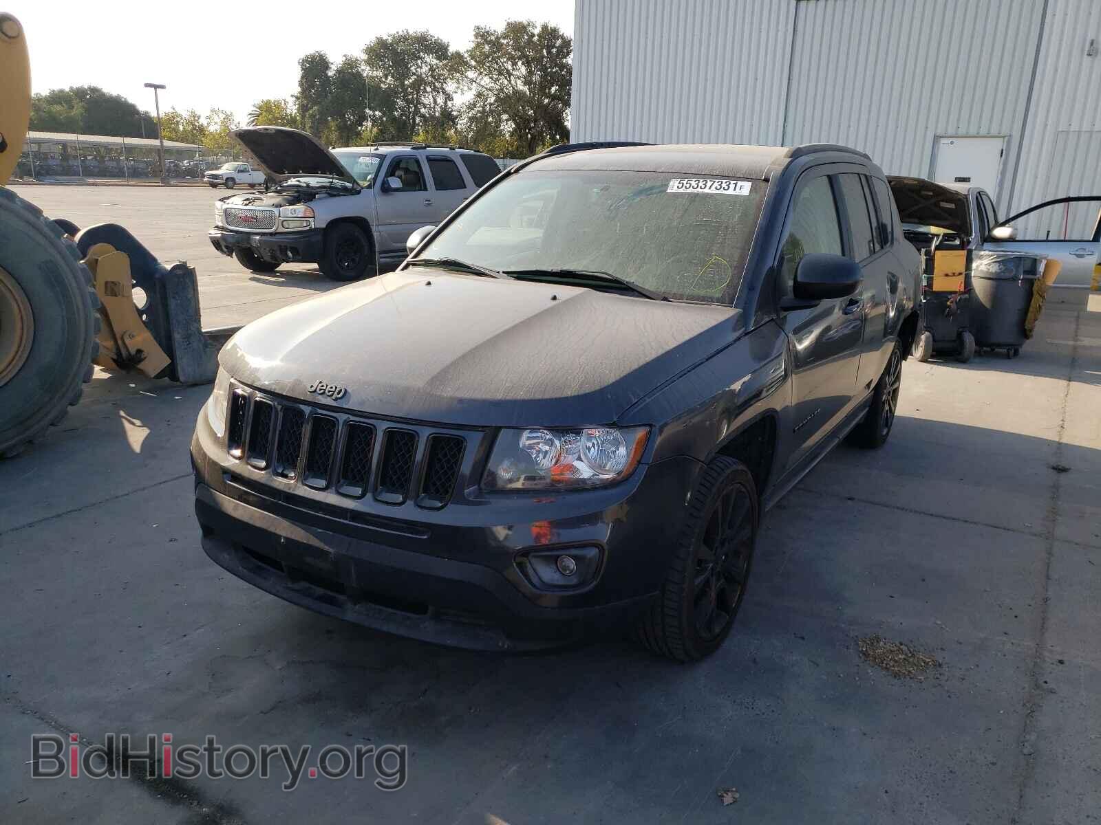 2014 JEEP COMPASS - VIN: 1C4NJCBA7ED764423 - Фото 2