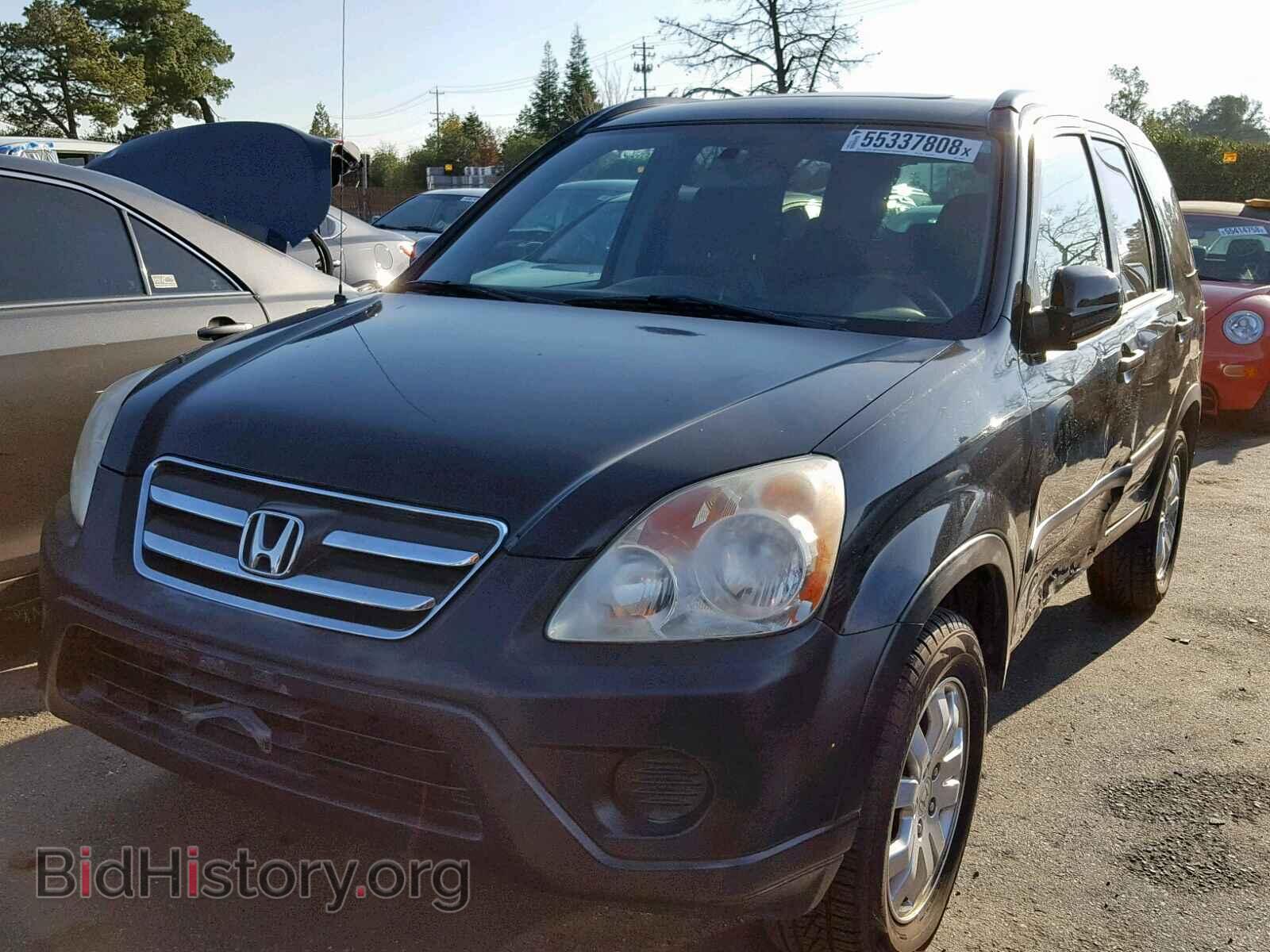 2005 HONDA CR-V EX - VIN: JHLRD78885C030080 - Фото 2