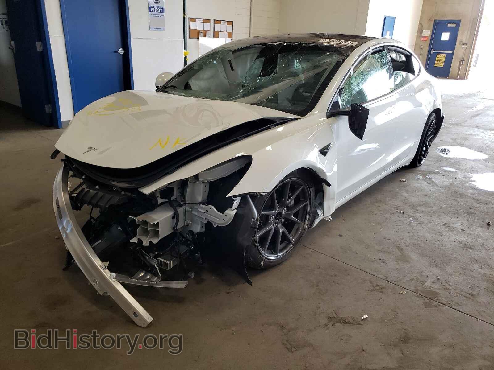 2021 TESLA MODEL 3 - VIN: 5YJ3E1EA1MF920488 - Photo 2