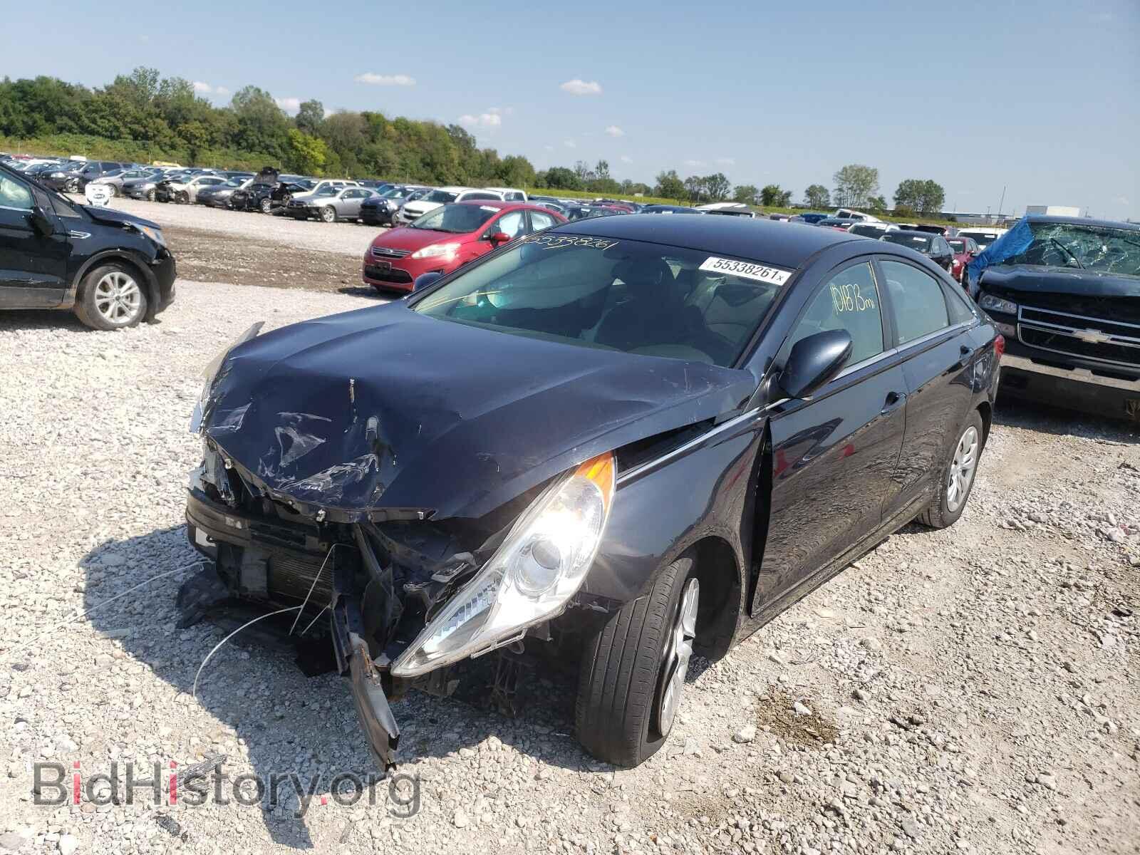 2012 HYUNDAI SONATA - VIN: 5NPEB4AC5CH330997 - Фото 2