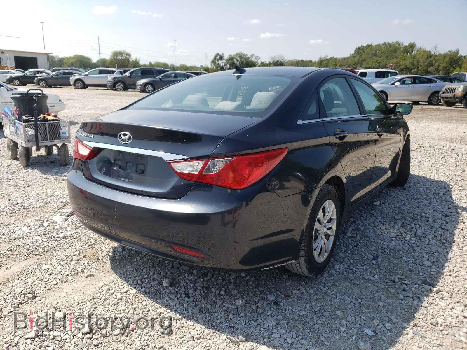 2012 HYUNDAI SONATA - VIN: 5NPEB4AC5CH330997 - Фото 4