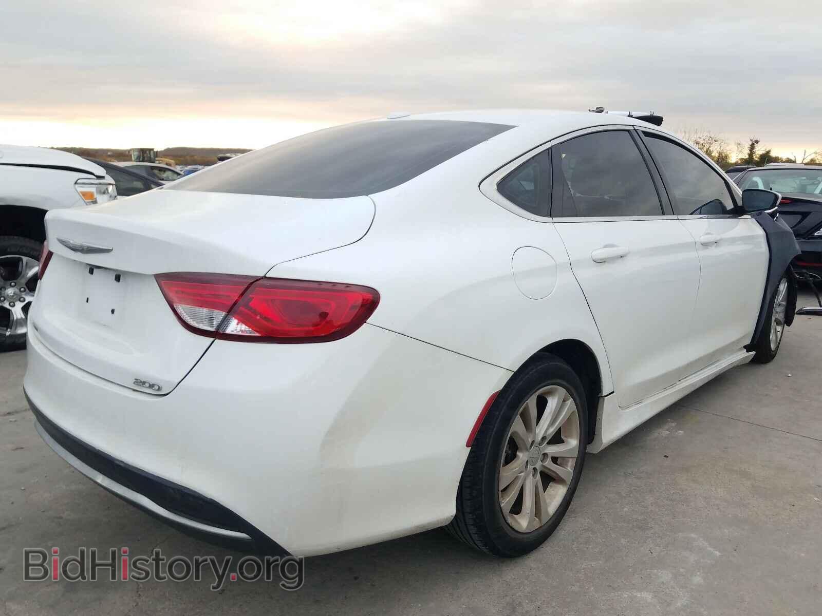2015 CHRYSLER 200 - VIN: 1C3CCCAB6FN745941 - Фото 4