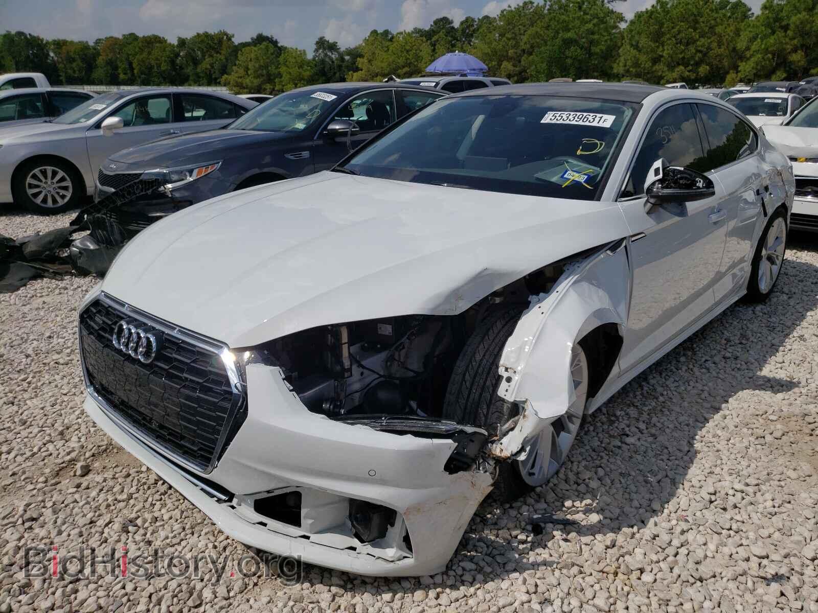 2021 AUDI A5 - VIN: WAUABCF59MA037144 - Фото 2