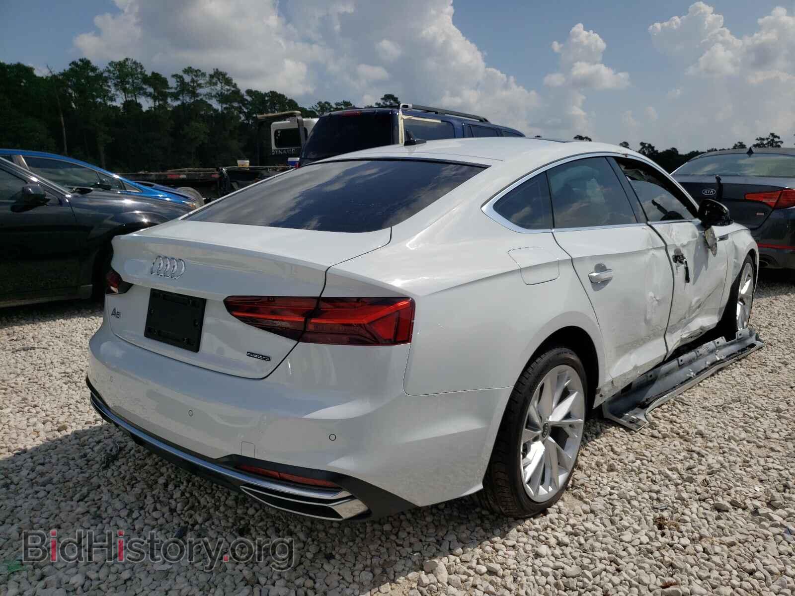 2021 AUDI A5 - VIN: WAUABCF59MA037144 - Фото 4