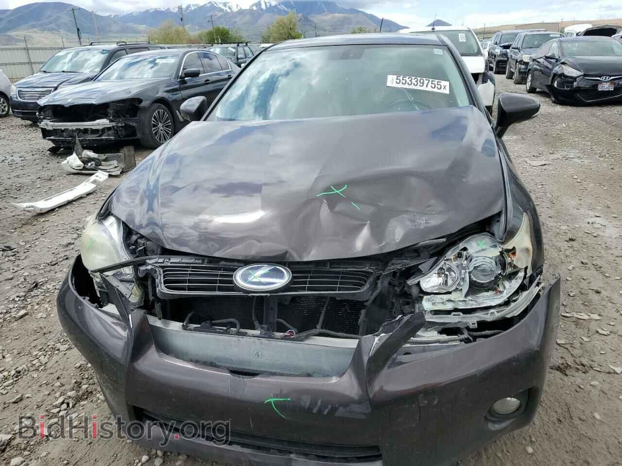2012 LEXUS CT 200 - VIN: JTHKD5BH8C2086775 - Фото 5