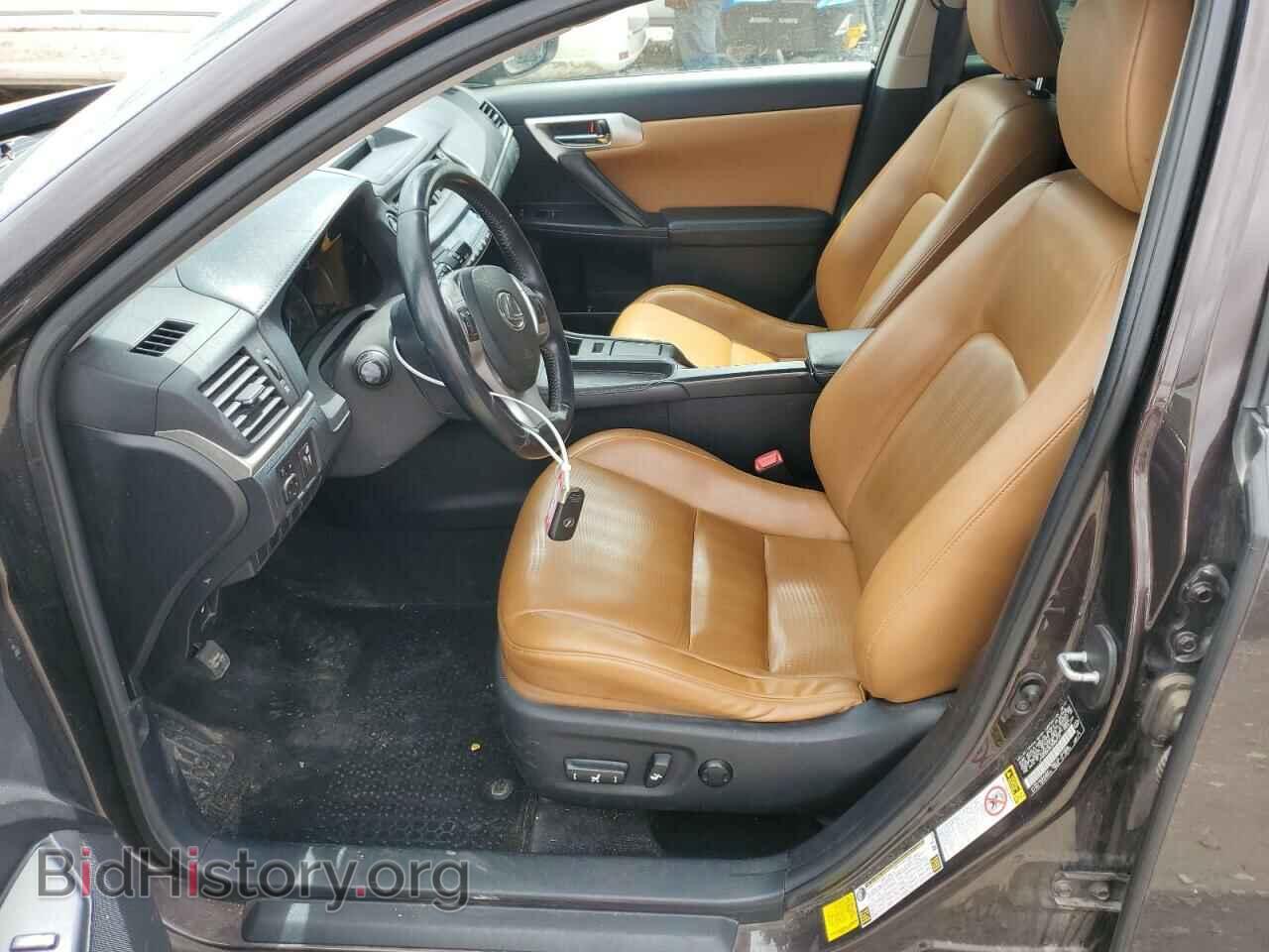 2012 LEXUS CT 200 - VIN: JTHKD5BH8C2086775 - Фото 7