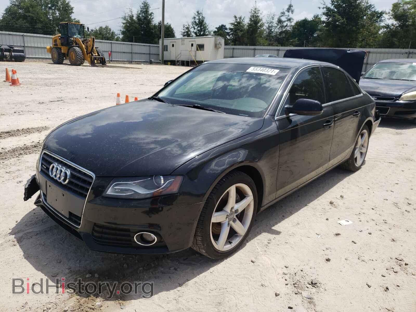 2011 AUDI A4 - VIN: WAUKFAFLXBN015624 - Фото 2