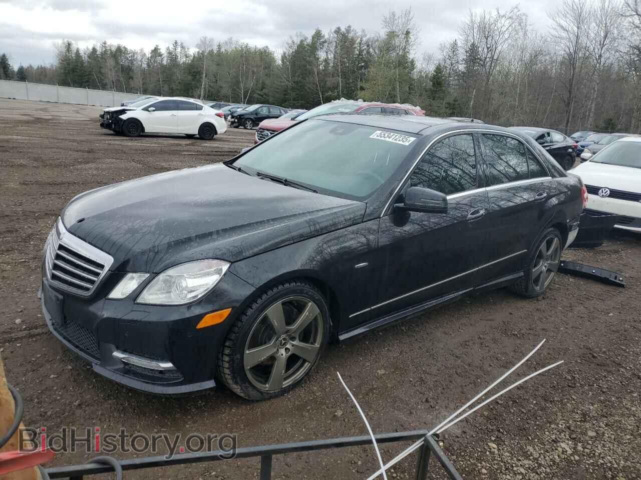 Photo WDDHF2EB5CA551665 - MERCEDES-BENZ E-CLASS 2012
