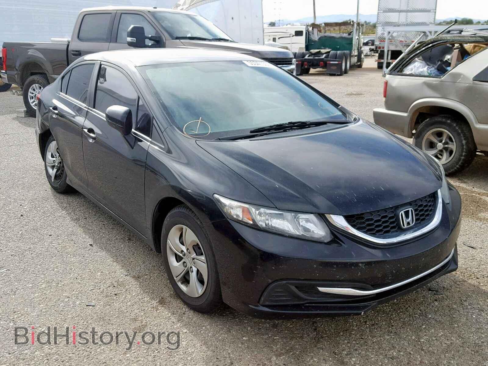 Фотография 19XFB2F53EE261690 - HONDA CIVIC LX 2014
