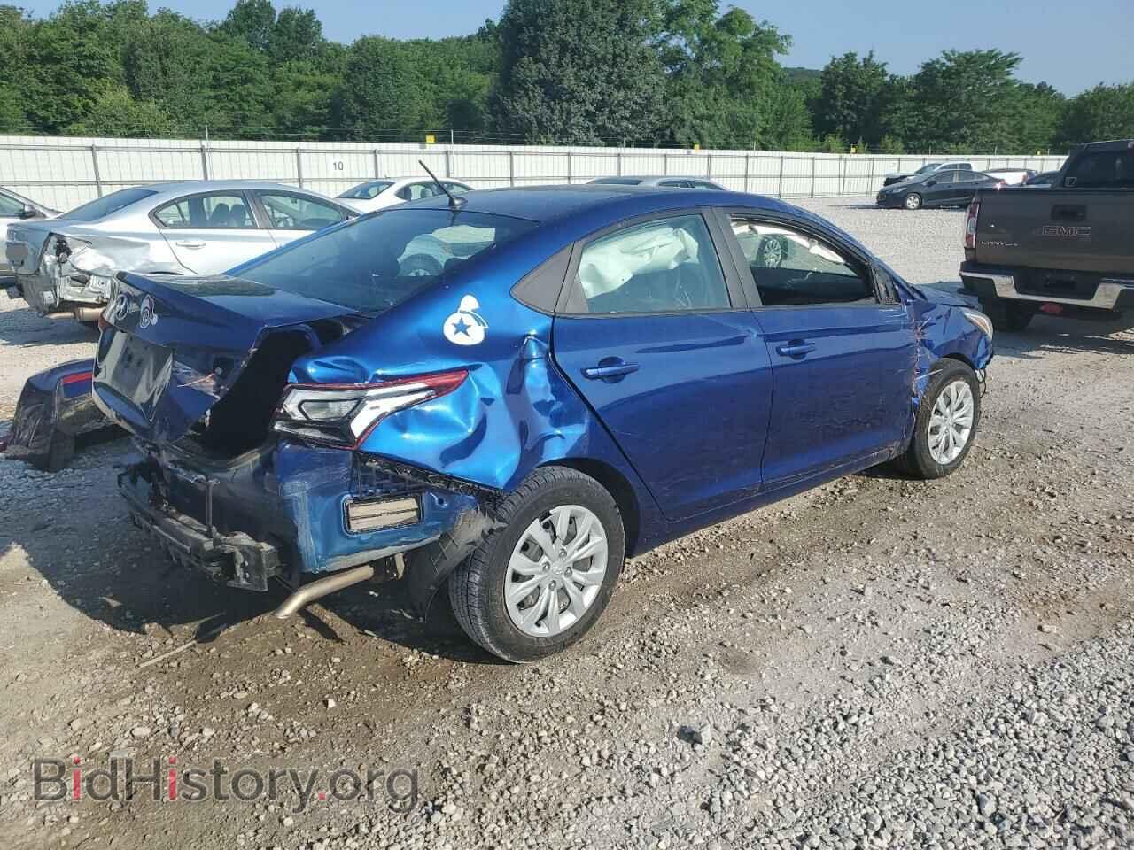 2021 HYUNDAI ACCENT - VIN: 3KPC24A68ME144703 - Фото 3