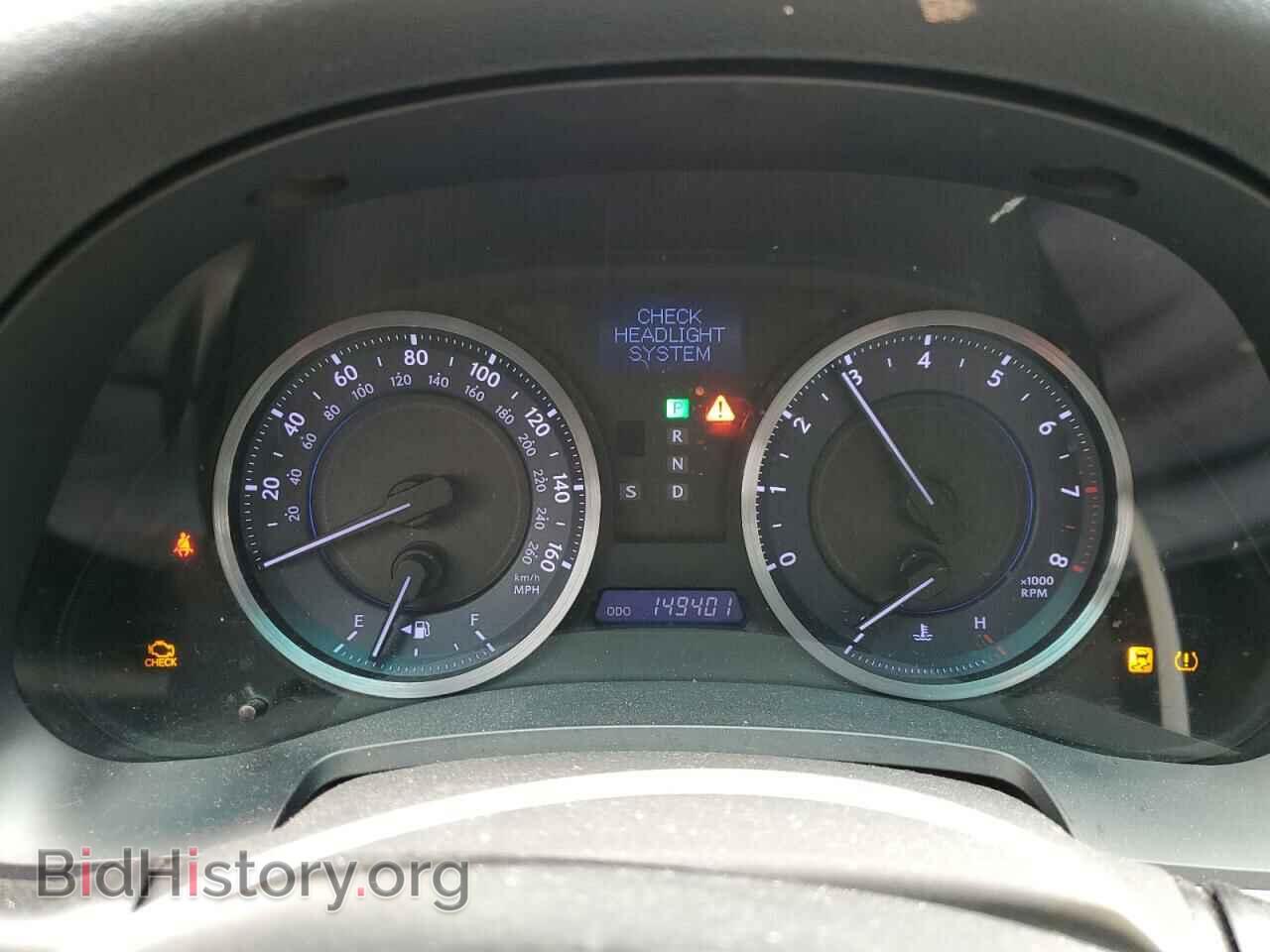 2011 LEXUS IS - VIN: JTHBF5C24B5144480 - Photo 9