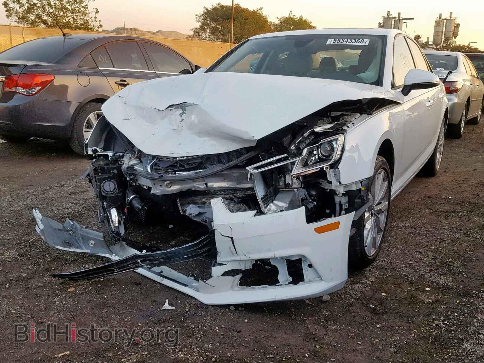 2017 AUDI A4 - VIN: WAUGMAF48HN031561 - Фото 2