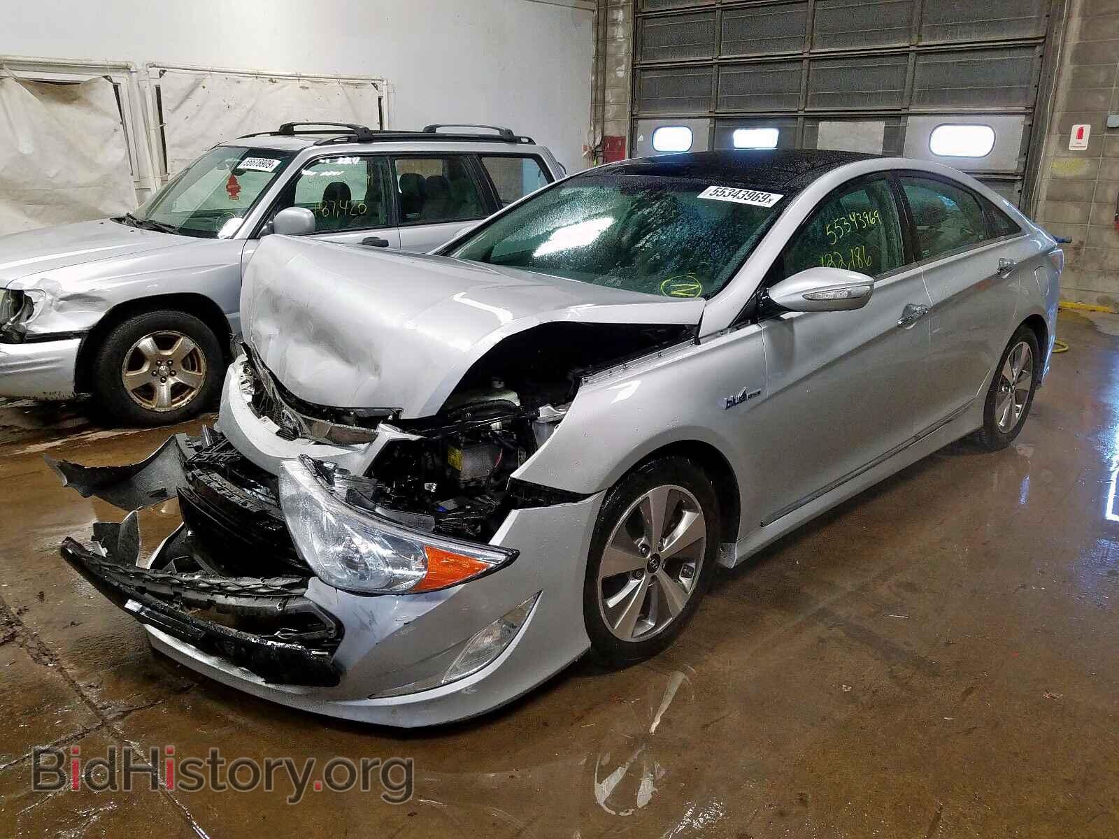 2012 HYUNDAI SONATA - VIN: KMHEC4A43CA028990 - Фото 2